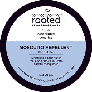 Mosquito Repellent Body Butter - Rooted Organics